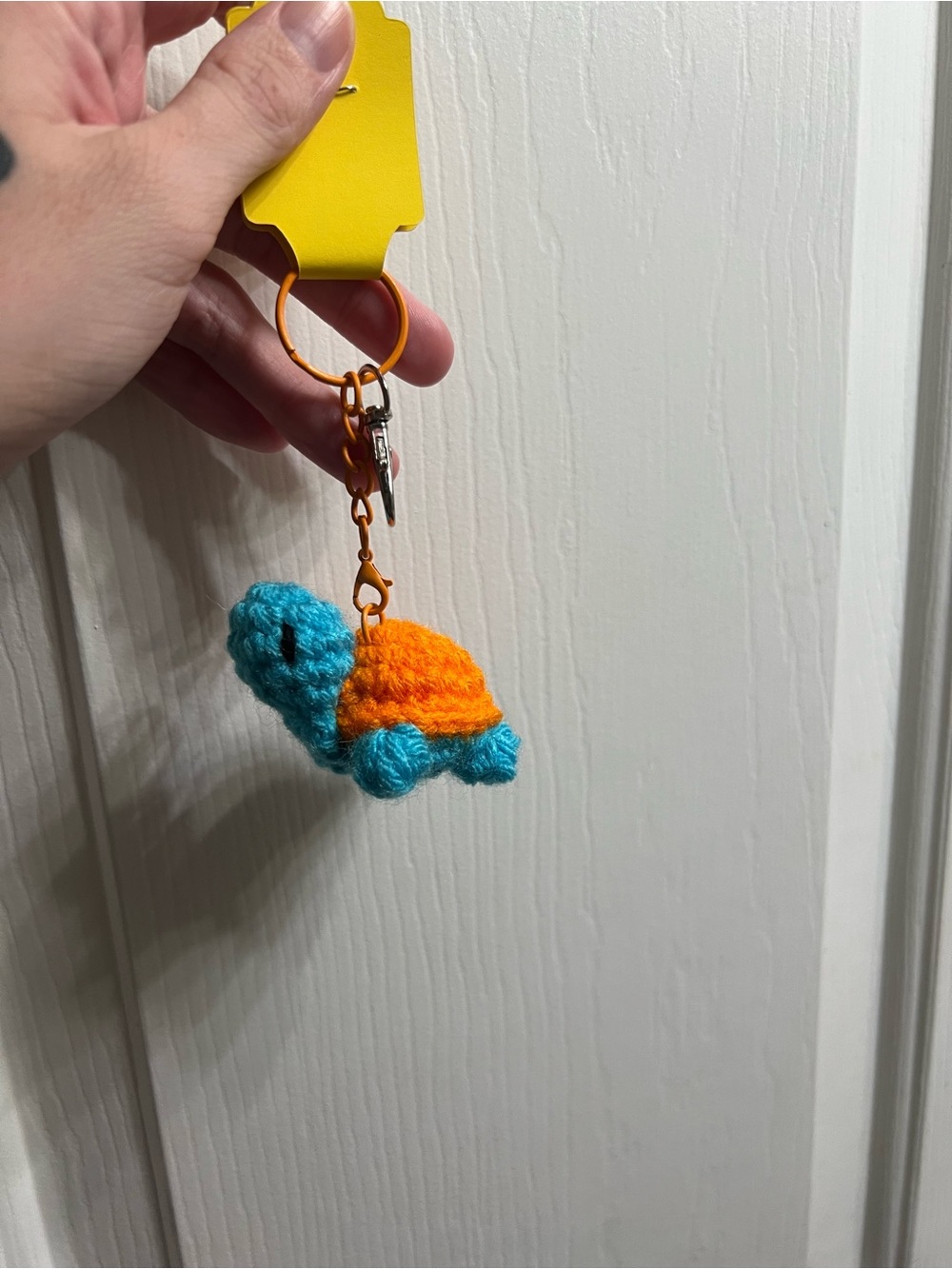 Crocheted Turtle Keychain 🐢